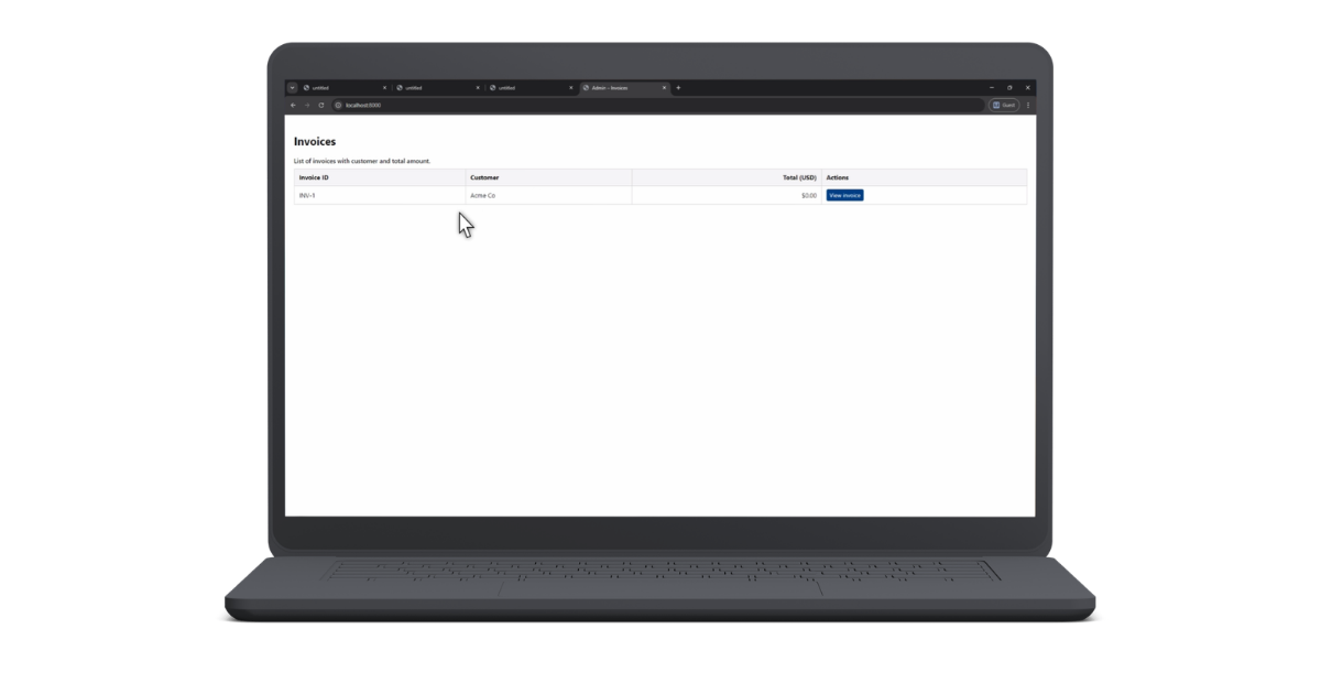 Invox screenshot 4 showing invoice processing and tracking outputs.
